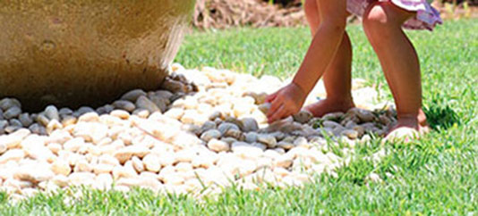 PEBBLES & FIRE GLASS